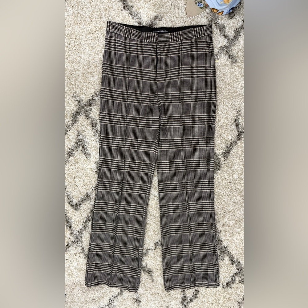 Catherine Malandrino Women’s Checkered Pants Trousers Sz. Medium (10)